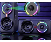 I-ONIK Słuchawki gamingowe X28 RGB czarne (przewodowe) ON-X28/BK - 1372989 - zdjęcie 5